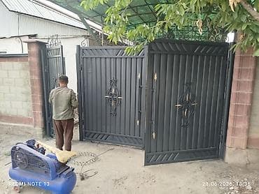 Услуги по строительству и ремонту: Покраска ворот, 3-5 лет опыта — 3