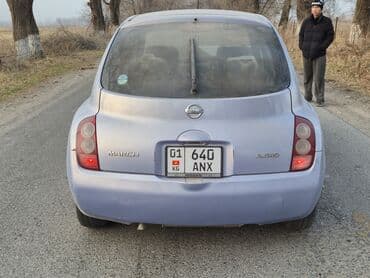 авто в рассрочку с первоначальным взносом: Nissan March: 2003 г., 1.3 л, Автомат, Бензиновая, Хэтчбэк — 4