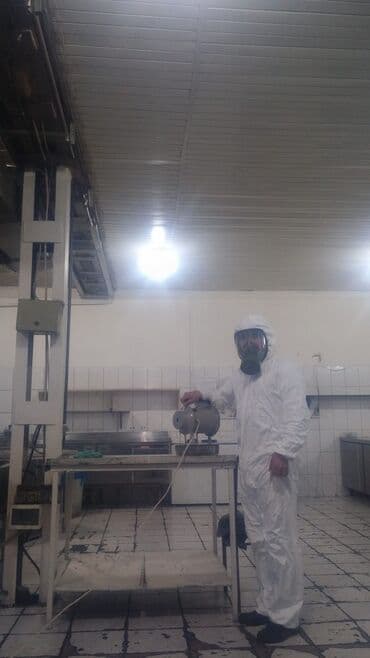 Кызматтар: Дезинфекциялоо, дезинсекциялоо, | Канталалар, Бүргөлөр, Таракандар, | Транспорт, Офистер, Батирлер — 2