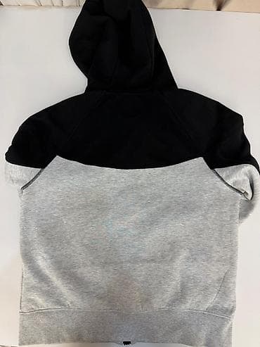 Мужская обувь: Толстовка Nike с капюшоном на молнии без пятин носил 2 раза размер не — 3