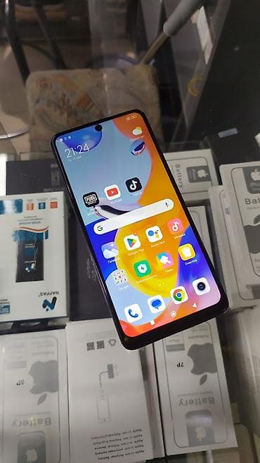 phone 6: Redmi, Redmi Note 11 Pro, Б/у, 128 ГБ, цвет - Черный, 2 SIM — 1