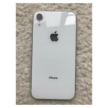 open box: IPhone Xr, Б/у, 64 ГБ, Белый, 75 % — 2