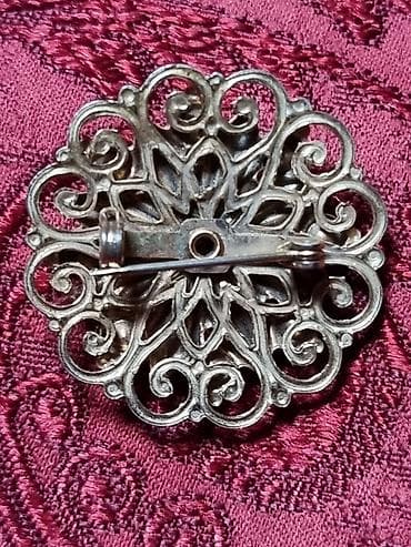 красивые вещи: ЧЕХИЯ,БРОШИ АНТИКВАРИАТ, ЮВЕЛИРНЫХ брошей (6 шт.) ВСЁ БРОНЗА — 9