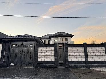 Үйлөр: Дом, 180 м², 5 комнат, Дизайнерский ремонт Бишкек Мебель: Без мебели — 2