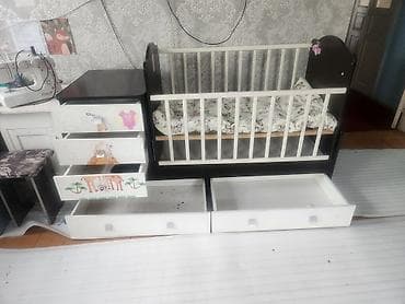 doona x: Детская кровать трансформер, Б/у, Другой тип, цвет - Коричневый — 1