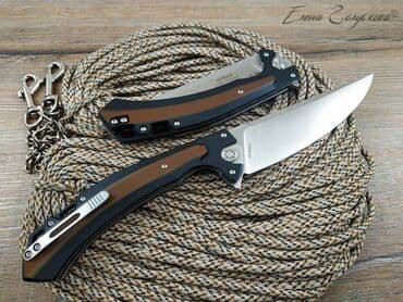 прибор ночного видения для охоты бу: Складной нож Нукер от НОКС, сталь D2, рукоять из G10 Туристические — 9