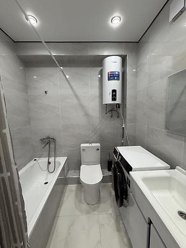 Квартиры: 1 комната, 38 м², Элитка, Кок-Жар ж/м Элитка, 5 этаж, Евроремонт — 7