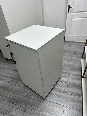 Офисные тумбы: Офисная тумба, Б/у, ЛДСП, цвет - Белый — 3