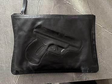 cd card: Срочно продаю Клатч/чехол-папка из чёрной натуральной кожи с — 2