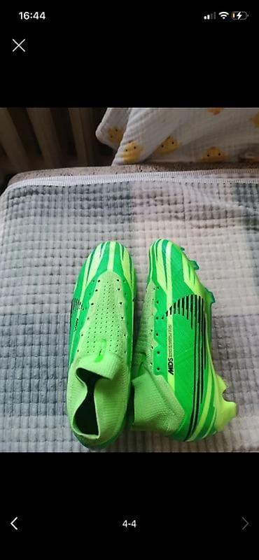 adidas japan: Футбольные бутсы Nike Air Zoom Mercurial (серия MDS), ярко‑салатовый — 1