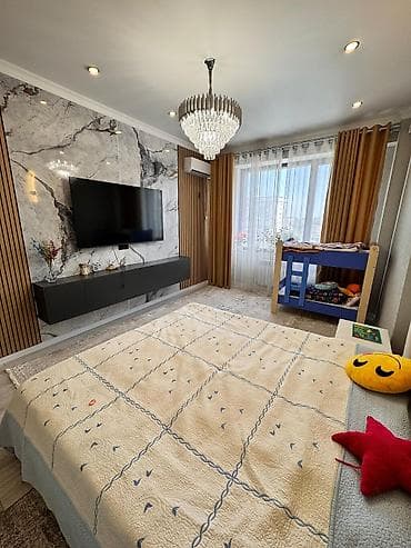 в джале: 3 комнаты, 100 м², Элитка, 5 этаж, Евроремонт — 4
