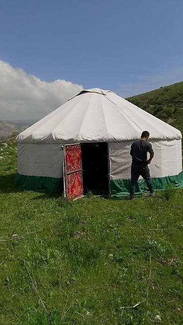 Спорт жана хобби: Аренда бооз уй юрта тапчан казан самоор мангал идиш — 1