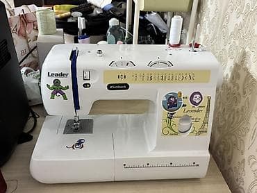 se 4: Швейная машина Leader, Механическая, Полуавтомат — 1