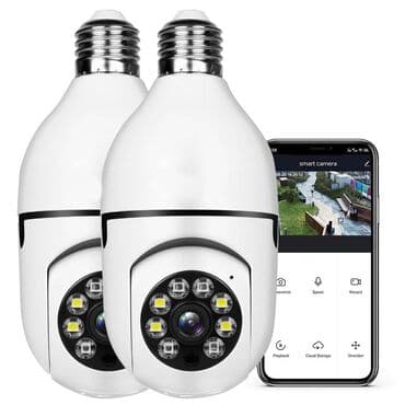 Камера видеонаблюдения CAMERA LAMP E27 WIFI IP 3МП 360°сочетает в себе