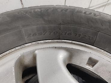 bbs 4 100: Колеса в сборе 265 / 70 / R 16, Зима, Б/у, Комплект, Внедорожные (АТ/МТ), Литые, отверстий - 6 — 3
