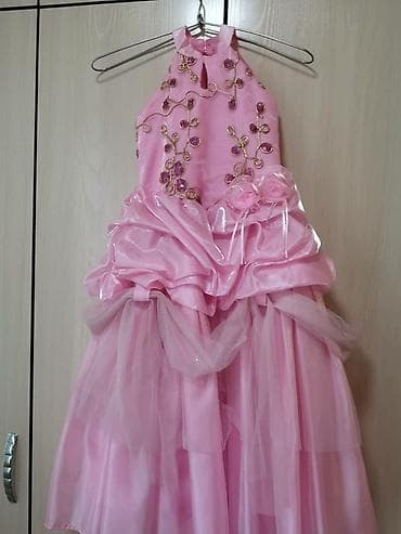 Детское платье, цвет - Розовый, Б/у at lalafo.kg Детское платье, цвет - Розовый, Б/у