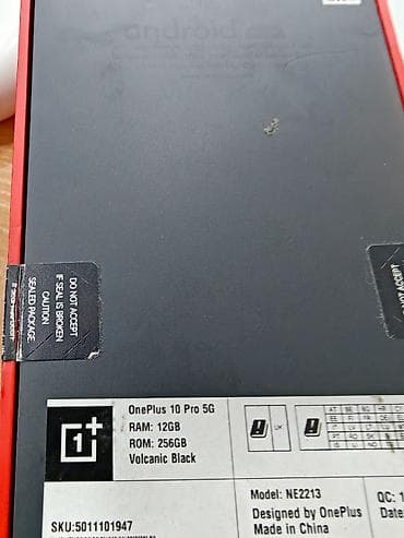 Техника и электроника: OnePlus 10 Pro, Б/у, 256 ГБ, цвет - Черный — 3
