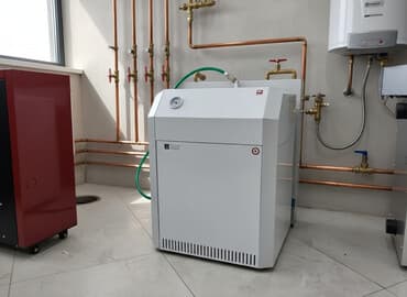 продаю газовую пушку: Стальной газовый котёл от завода Лемакс.ПАТРИОТ.10 КВТ/12 — 1