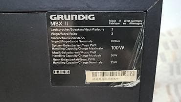 мониторы aoc бишкек: GRYUNDIC made in GERMANY, 3х полосные акустические колонки — 7