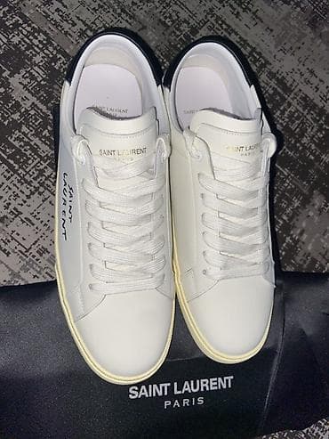 ди стор бишкек: Эркектердин кроссовкасы, 44, Yves Saint Laurent, Жаңы, түсү - Ак — 1