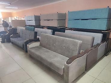 Кровати: Односпальная кровать с выдвижными ящиками + диваны-кровати — 2