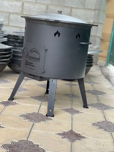 пищеварочный котёл: Печь заводской легко разбирается легко собирается краска — 15