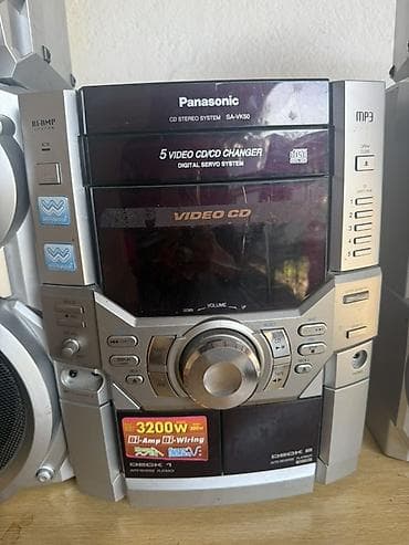 cd: Музыкальный центр Panasonic SA-VK50 с акустикой. В очень хорошем — 4