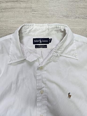 Көйнөктөр: Эркектердин көйнөгү, L, Polo Ralph Lauren, Колдонулган, түсү - Ак, Өзү алып кетүү — 2