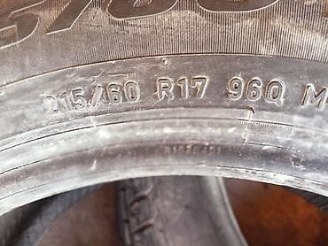 Шины: Зимние шины 215/60 R17 96Q - Тип: зимние (шипов нет) — 1