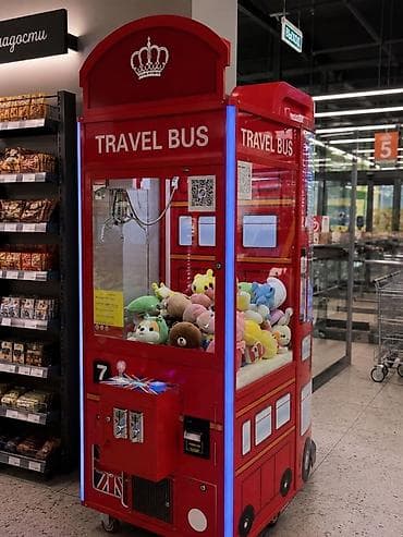 раздольный ак жол: Игровой автомат “TRAVEL BUS” (кран-манипулятор для мягких игрушек) — 2