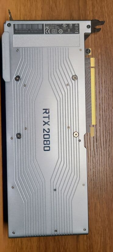 Электронные книги: Видеокарта, Б/у, NVidia, GeForce RTX, 8 ГБ, Для ПК — 3