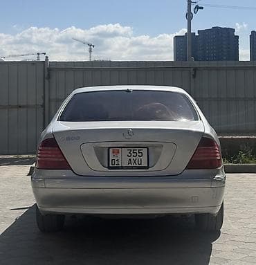 бампер на w220: Mercedes-Benz S-Class: 1999 г., 5 л, Автомат, Бензин, Седан — 4