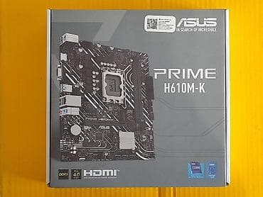i9 9900: Материнская плата, Новый, Asus, LGA1700, Micro-ATX, Для ПК — 1