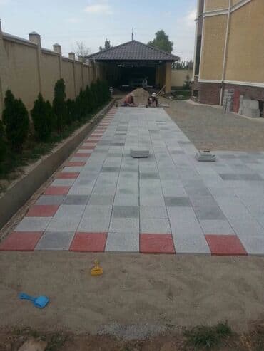 брусчатка бишкек дом брусчатки'' тротуарная плитка бордюры бишкек: Укладка брусчатки Бишкек Укладка брусчатка всех видов. Любых объемов — 9