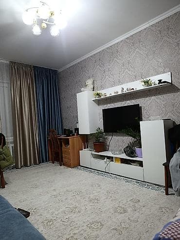 2 комнатные квартиры в рассрочку бишкек готовый: 2 комнаты, 48 м², 105 серия, 1 этаж, Косметический ремонт — 4