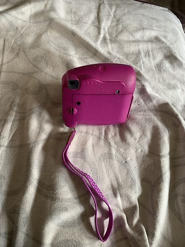 фиолетовая лампа: Мгновенная камера Fujifilm Instax Mini 9, цвет фуксия (фиолетовый) - — 3