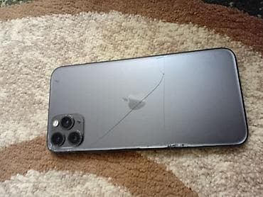 iphone 11 plus: IPhone 11 Pro Max, Б/у, 256 ГБ, Space Gray, Чехол, 72 % — 2
