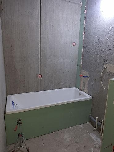 ремонт ванной комнаты: 1 комната, 48 м², 108 серия, 8 этаж — 10