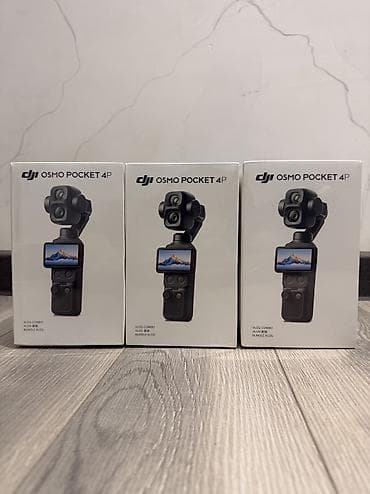 Техника жана электроника: DJI Osmo Pocket 4P Vlog Combo Black Компактная камера с 3-осевым — 1