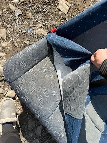 авто грузовые: Заднее сиденье, Ткань, текстиль, Mercedes-Benz Б/у — 4