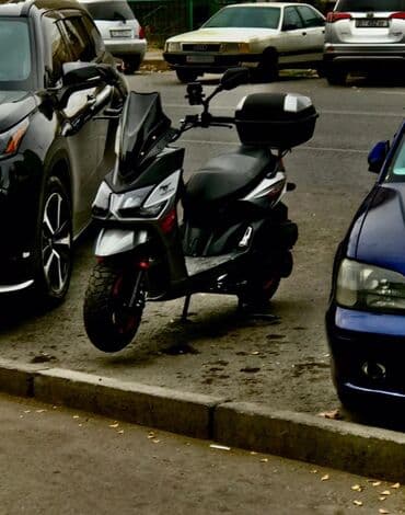 электроные скутеры: Макси-скутер 150 куб. см, Бензин, Новый — 2