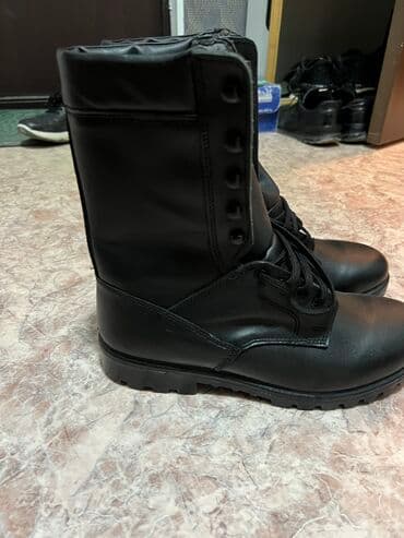 обувь больших размеров бишкек: Берцы турецкие черные армейские — 1