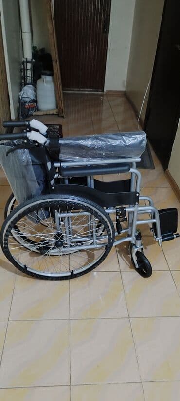 купить инвалидное кресло: Инвалидная коляска# Новый#ручным приводом Описание: - Складная — 4