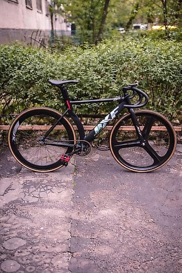 фикс grey: Шоссейный велосипед, Рама L (172 - 185 см), Б/у — 1