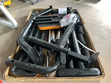 лежак: Силовой тренажер, Силовая рама, Для груди, Б/у, Бесплатная доставка — 2