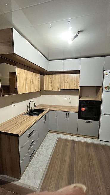 кухонные гарнитуры заказ: Кухонный гарнитур, Новый, МДФ, Бесплатная доставка — 7