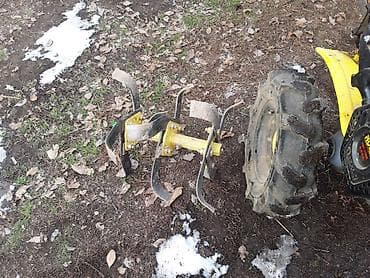 r15 100 4: Мотоблок ROLF (бензиновый), желтый цвет. Универсальный агрегат для — 9