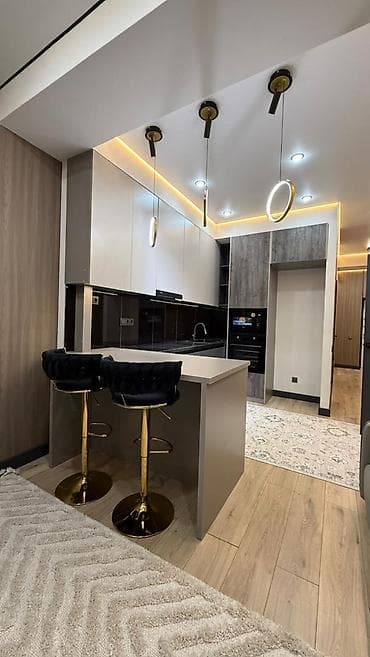 аккеме: 2 комнаты, 46 м², Элитка, 8 этаж, Дизайнерский ремонт — 5