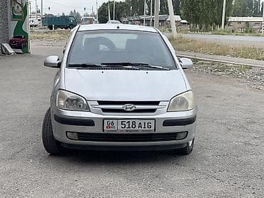td 05: Hyundai Getz: 2002 г., 1.6 л, Механика, Бензин, Хэтчбэк — 2