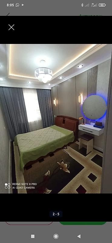 Офисная мебель: Спальный гарнитур, Двуспальная кровать, цвет - Серый — 1